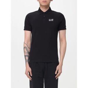 Ea7 Polo Shirt Men Black
